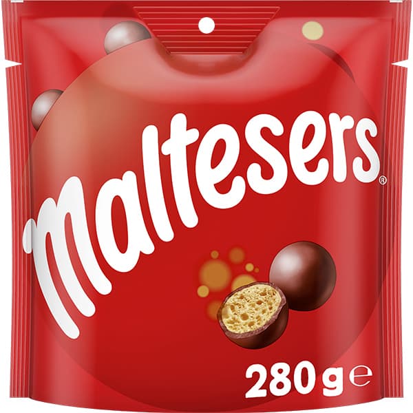 MALTESERS Milk Chocolate Snack & Share Bag 280g