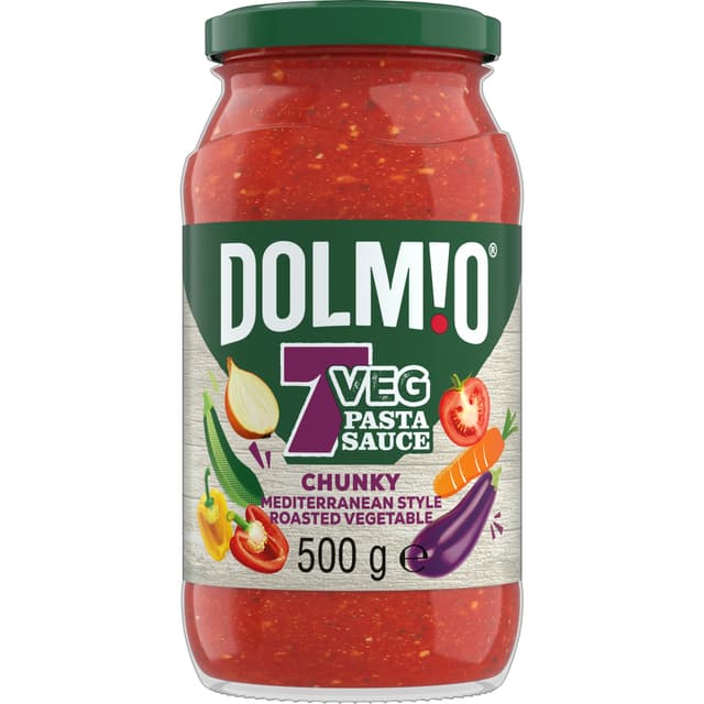 Dolmio 7 Vegetables Mediterranean Style Pasta Sauce 500g