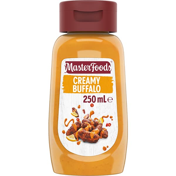 MasterFoods Creamy Buffalo No Rules Sauce 250ml
