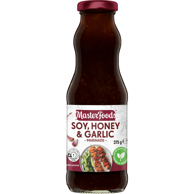 MasterFoods Soy, Honey & Garlic Marinade 375g by Masterfoods