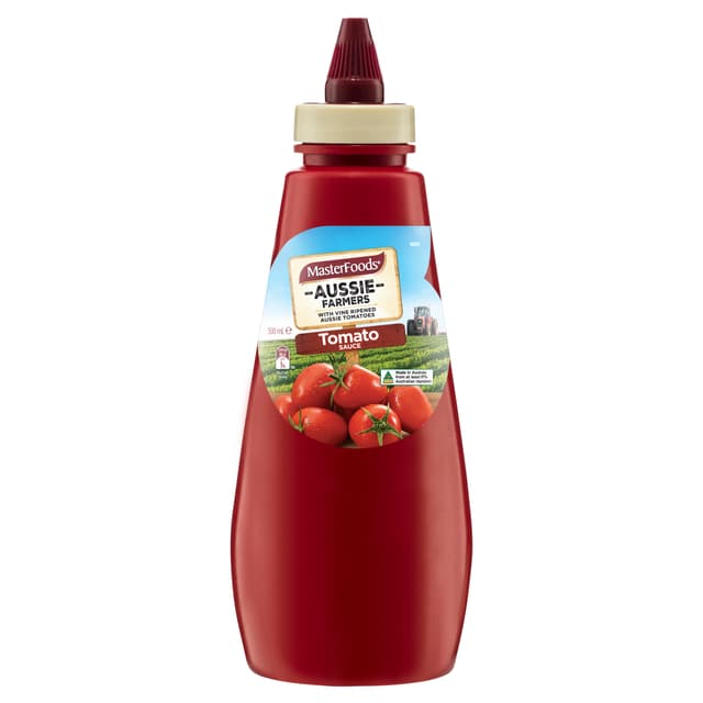 MasterFoods Aussie Farmers Tomato Sauce 500ml