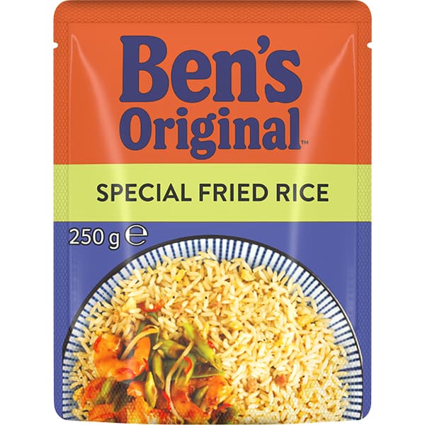 BEN'S ORIGINAL Special Fried Microwave Rice Pouch 250g