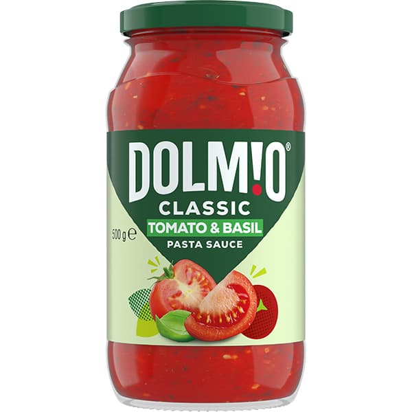 Dolmio Classic Tomato with Basil Pasta Sauce 500g by DOLMIO
