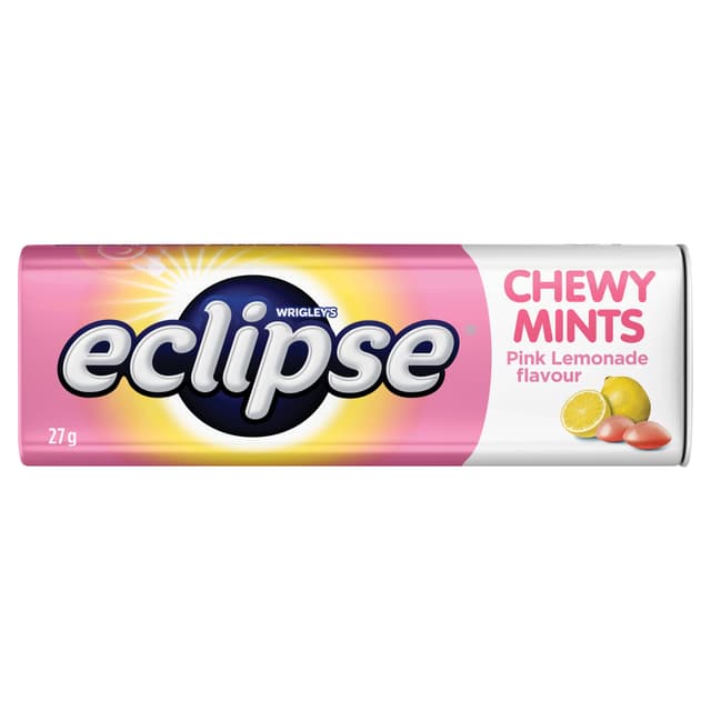 Eclipse Chewy Mints Pink Lemonade Tin 27g