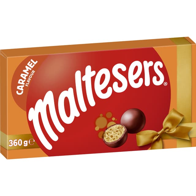 Maltesers Caramel Milk Chocolate Gift Box 360g