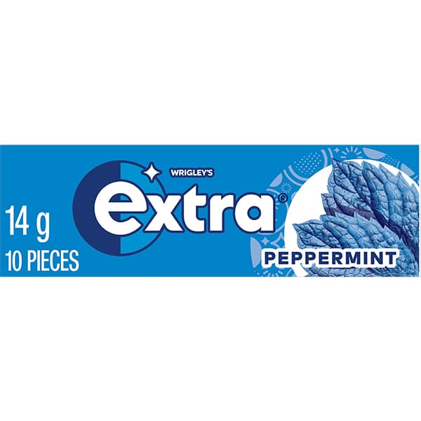 EXTRA Peppermint Sugar Free Chewing Gum 14g