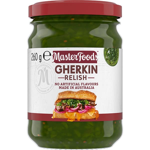 MasterFoods Gherkin Relish 260g