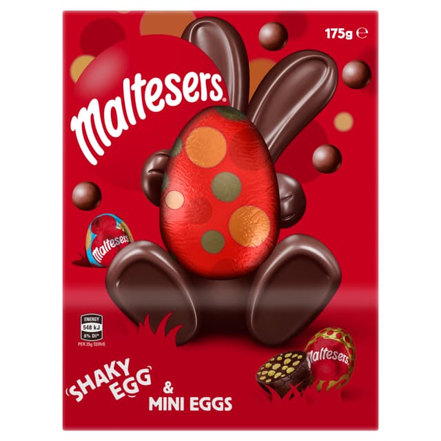 Maltesers Milk Chocolate Easter Egg & Mini Eggs 175g