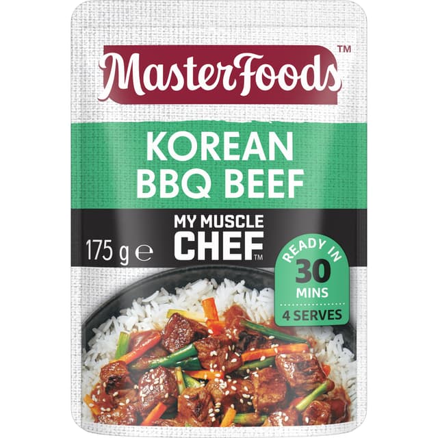 MasterFoods MYMC Korean BBQ Beef Recipe Base 175g