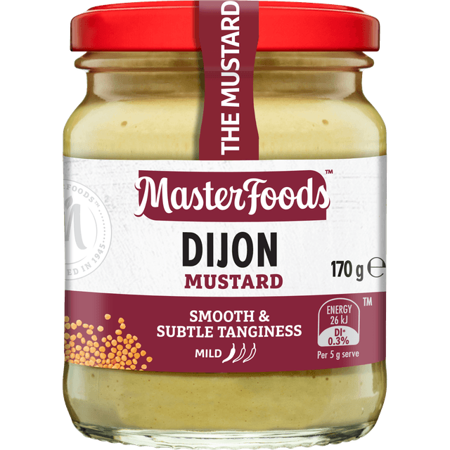 MasterFoods Dijon Mustard 170g