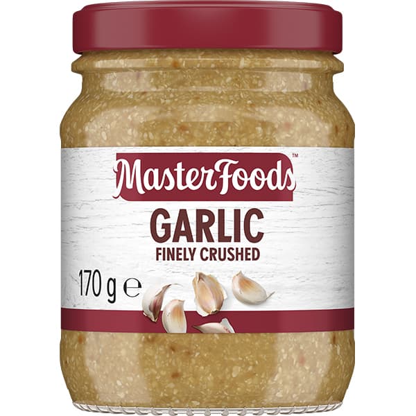 MasterFoods Finely Crushed Garlic 170g