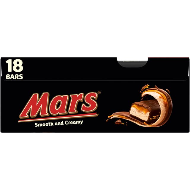 MARS Chocolate Smooth and Creamy Frozen Dessert Bar 18 Pack 891mL