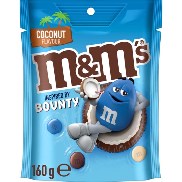 M&M’S Coconut Milk Chocolate Snack & Share Bag 160g