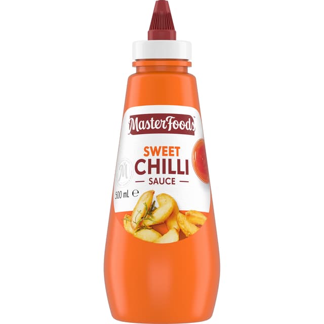 MasterFoods Sweet Chilli Sauce Bottle 500mL
