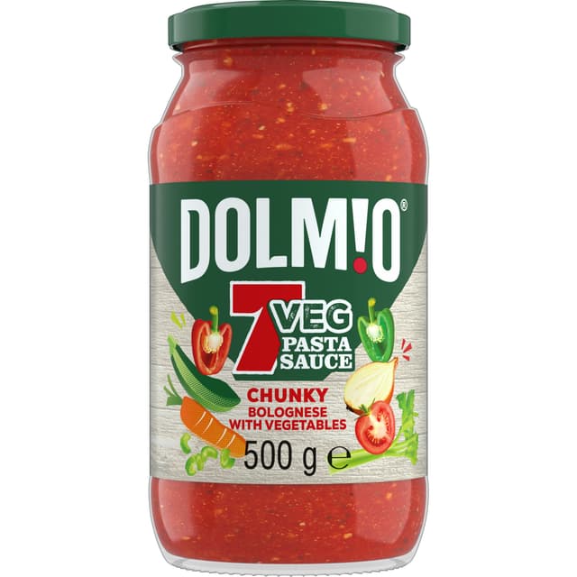 Dolmio 7 Vegetables Bolognese Pasta Sauce 500g
