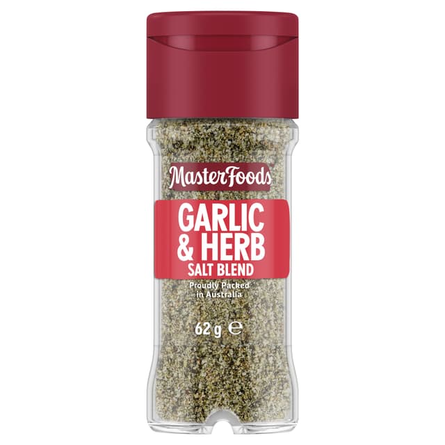 MasterFoods Garlic & Herb Salt Seasoning 62g