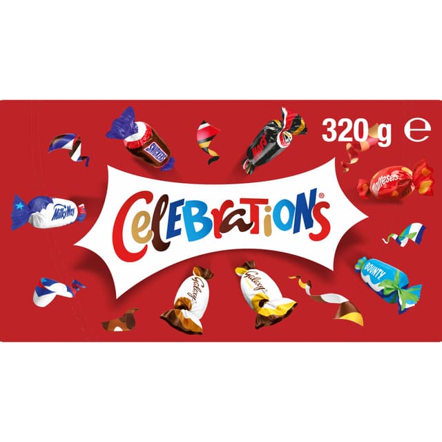 Celebrations Chocolate Party Gift Box 320g