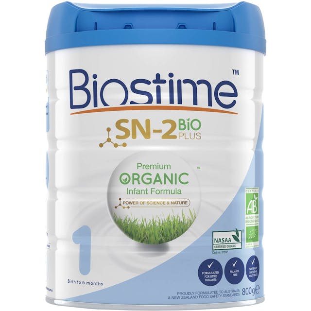 Biostime Sn-2 Bio Plus Premium Organic Infant Formula Stage 1