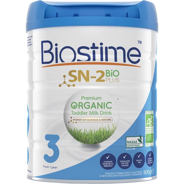 Biostime Sn-2 Bio Plus Premium Organic Toddler Milk Drink Stage 3