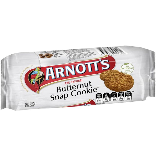 Arnott's Butternut Snap Cookies