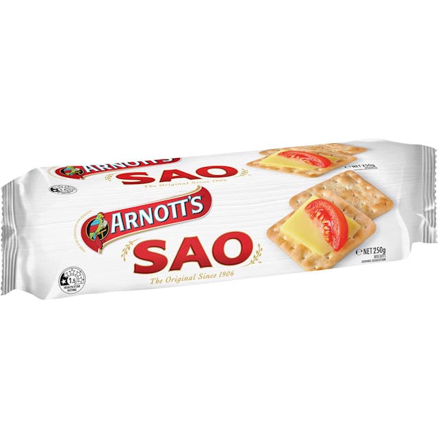 Arnott's Sao Crackers Biscuits Original