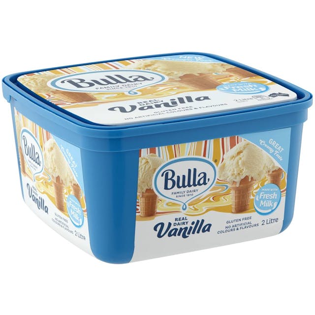Bulla Reduced Fat Vanilla Ice Cream