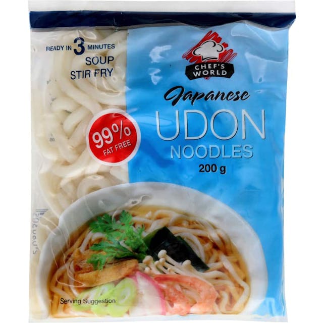 Chefs World Udon Noodles Japanese