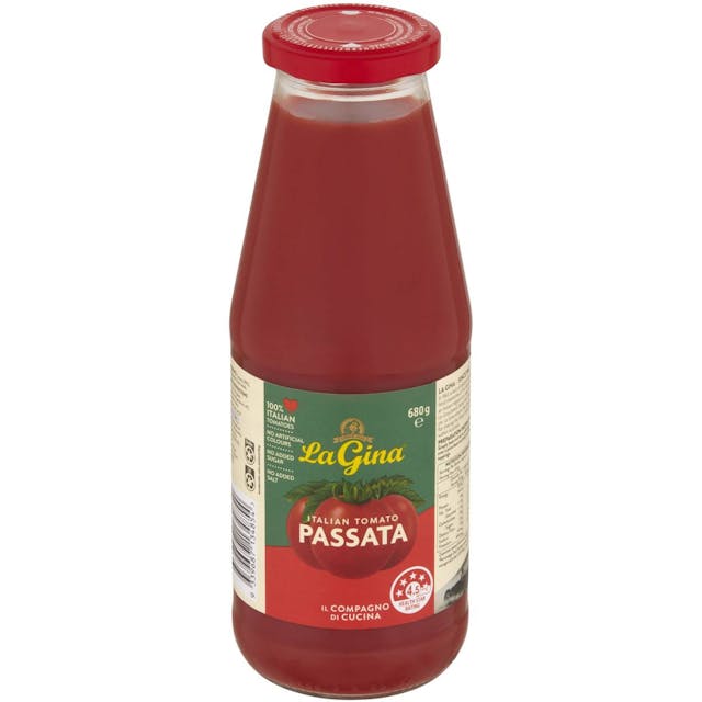 La Gina Italian Tomato Paste Passata 680G