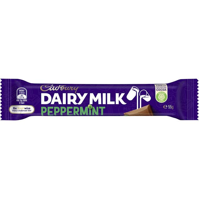 Cadbury Dairy Milk Peppermint Bar