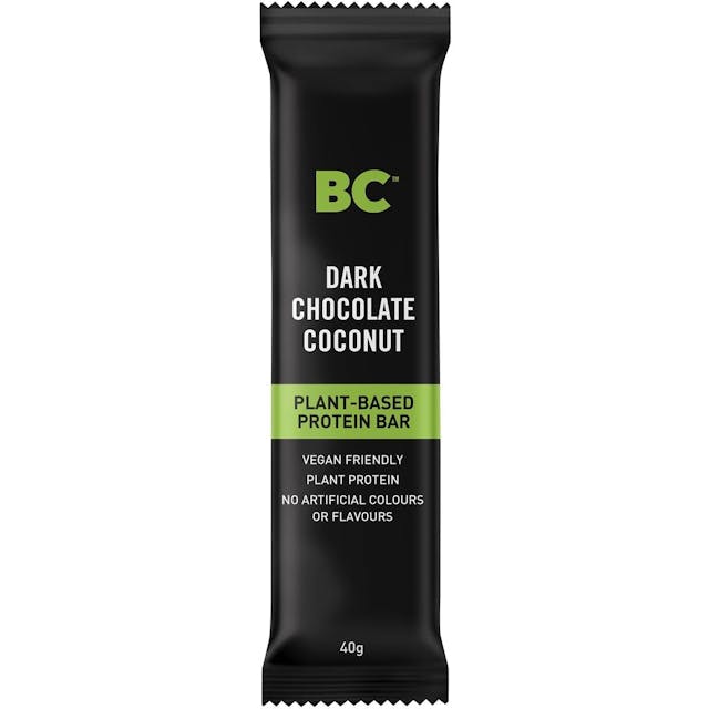 Bc Snacks Dark Chocolate Coconut Plant Based Protein Bar