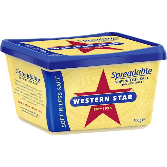 Western Star Soft 'N' Less Salt Spreadable