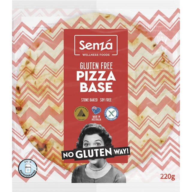 Senza Gluten Free Pizza Base