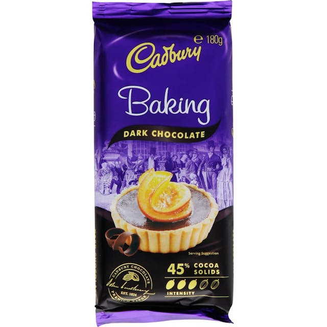Cadbury Baking Cooking Chocolate Dark Block
