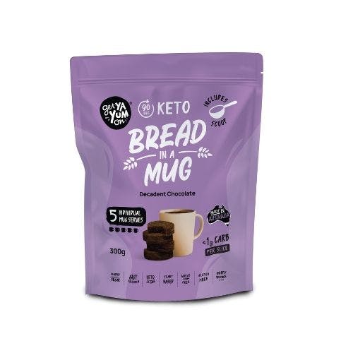 Get Ya Yum OnDecadent Chocolate Bread5 Individual Mug Serves