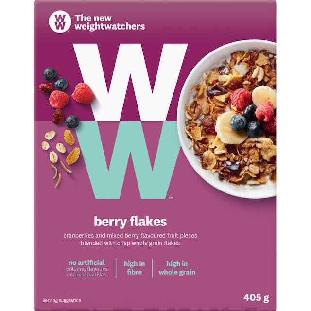 Weight Watchers Cereal Berry Flakes