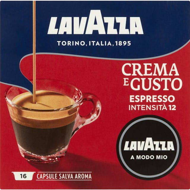 Lavazza A Modo Mio Crema E Gusto Espresso Coffee Capsules