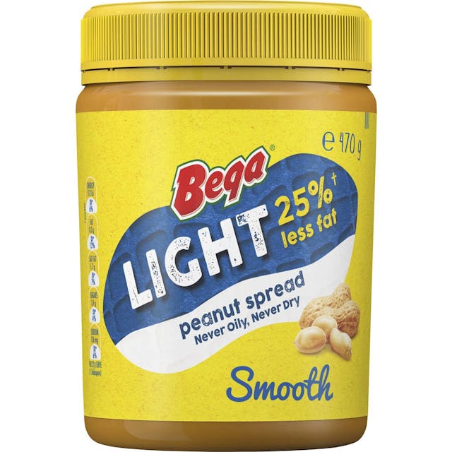 Bega Light Peanut Butter Smooth