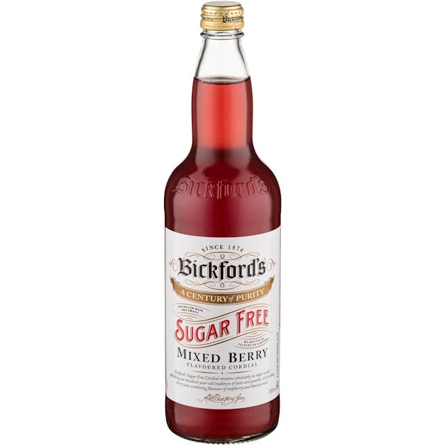Bickford's Sugar Free Mixed Berry Flavoured Cordial