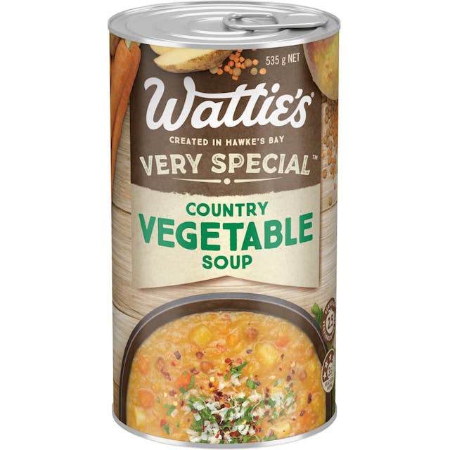 Wattie's Very Special Canned Soup Country Vegetable