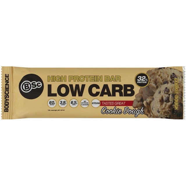 Bsc Body Science High Protein Low Carb Bar Cookie Dough
