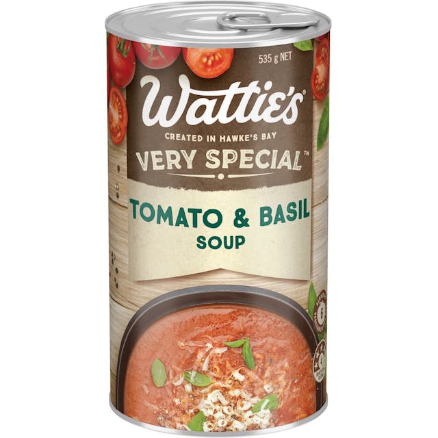 Wattie's Very Special Canned Soup Tomato & Basil