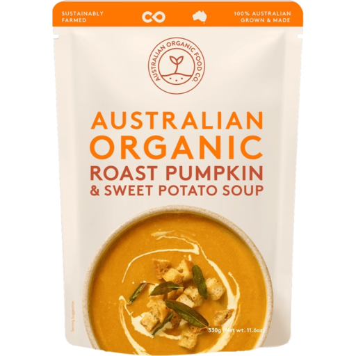 Australian Organic Food CoPumpkin & Sweet Potato Soup