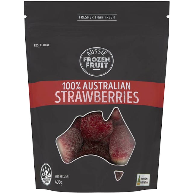 Aussie Frozen Fruit 100% Australian Strawberries