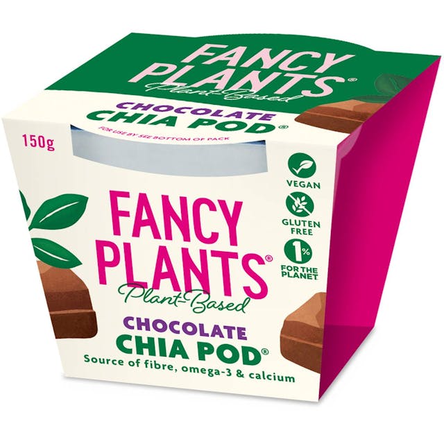 Fancy Plants Plant Based Chocolate Chia Pod