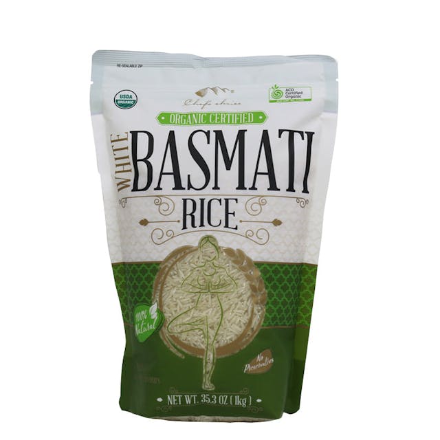 Chef's Choice Certified Organic Basmati Aromatic Rice