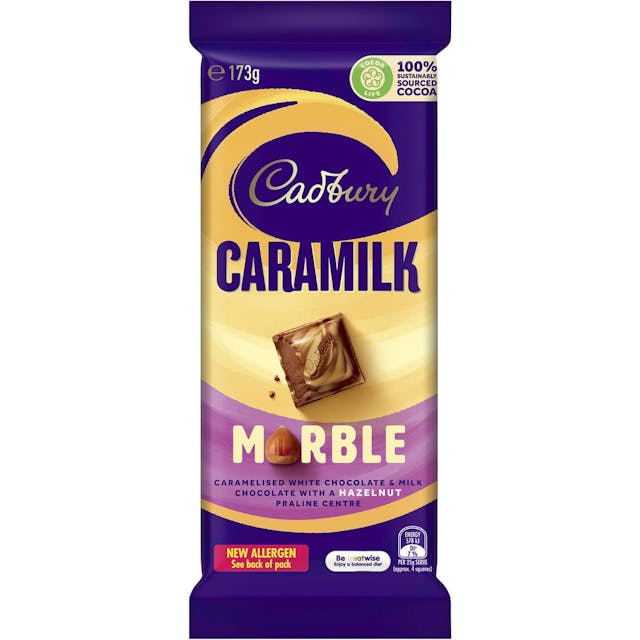 Cadbury Caramilk Marble Chocolate Block