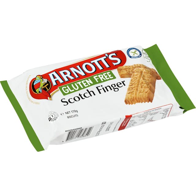 Arnotts Scotch Finger Biscuits Gluten Free