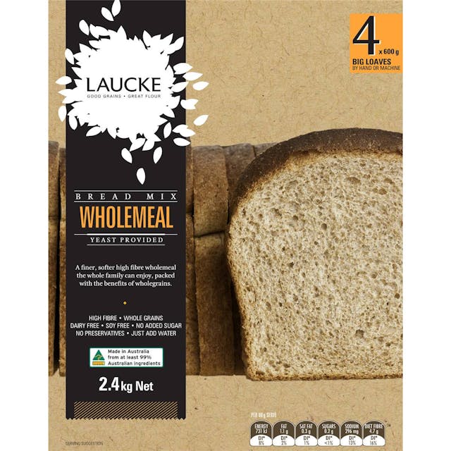 Laucke Wholemeal Bread Mix