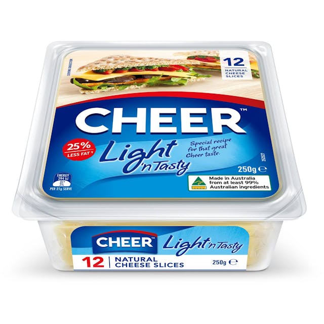 Cheer Light 'N Tasty Cheese Slices