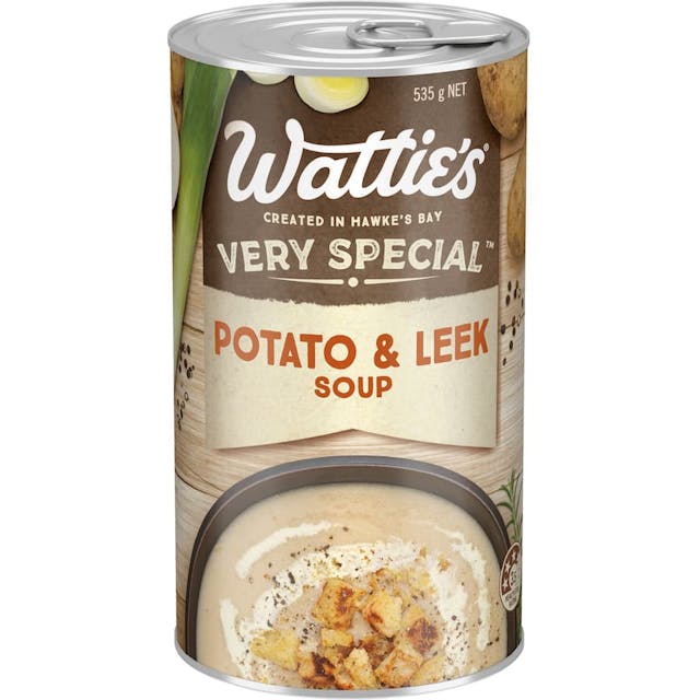 Wattie's Very Special Canned Soup Potato & Leek
